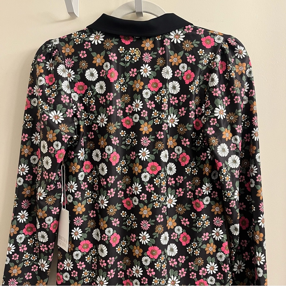 NWT Smith & Quinn Annie Dress Midnight Poppies Small - Picture 8 of 13